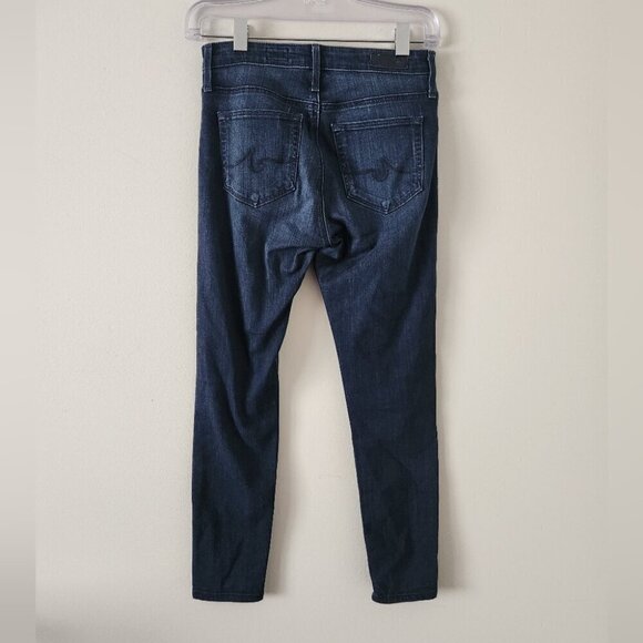AG ADRIANO GOLDSCHMIED | Farrah high rise skinny jeans sz 25R - Picture 3 of 5